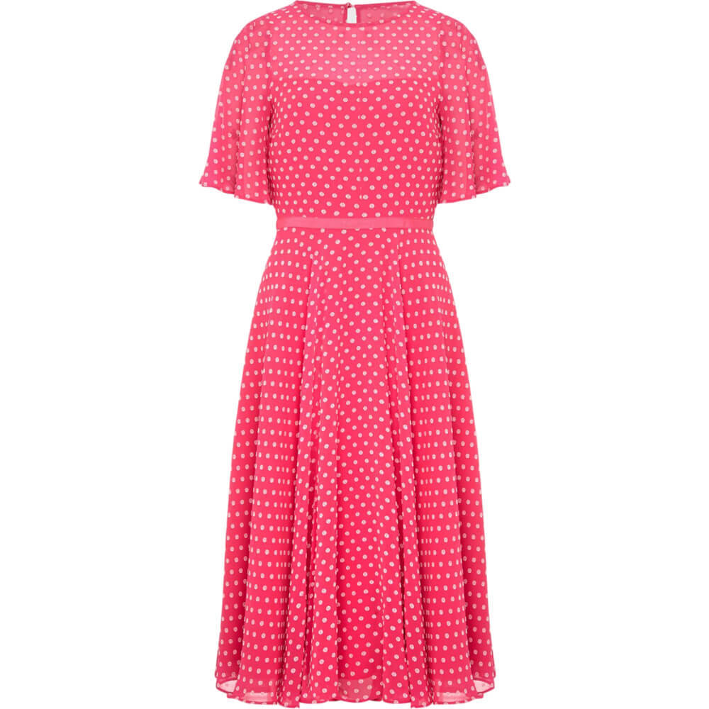 Hobbs Eleanor Fit And Flare Dress